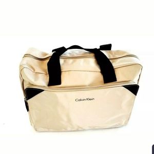 Calvin Klein Man  Tan  Duffle Travel Bag  ,GYM BAG